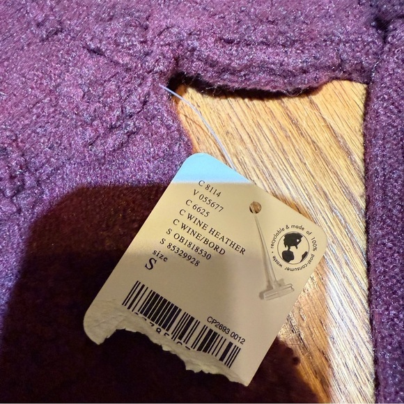 Free People Sweater Size Small NWT Cropped - Picture 5 of 7